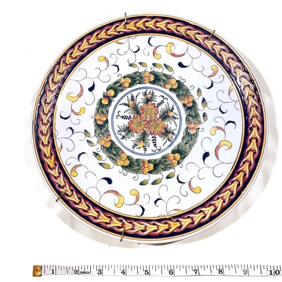 ACCENT ORIENTAL ornate decorative plate - Picture 8 of 8